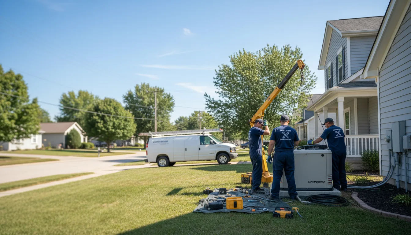 Generator Installation in Morocco, IN near me